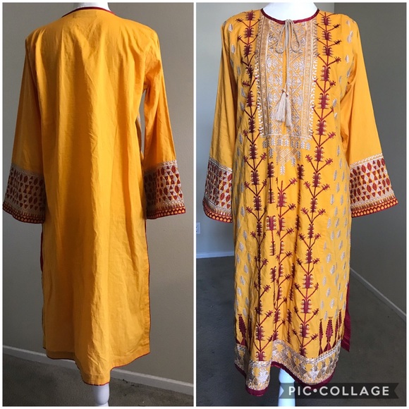 SOLDâď¸Khaadi,indian, pakistani, women kurti - Picture 5 of 8